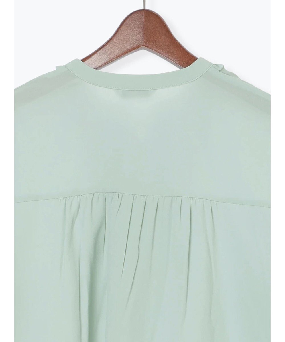 Te chichi フロントフリルキーネックブラウス 