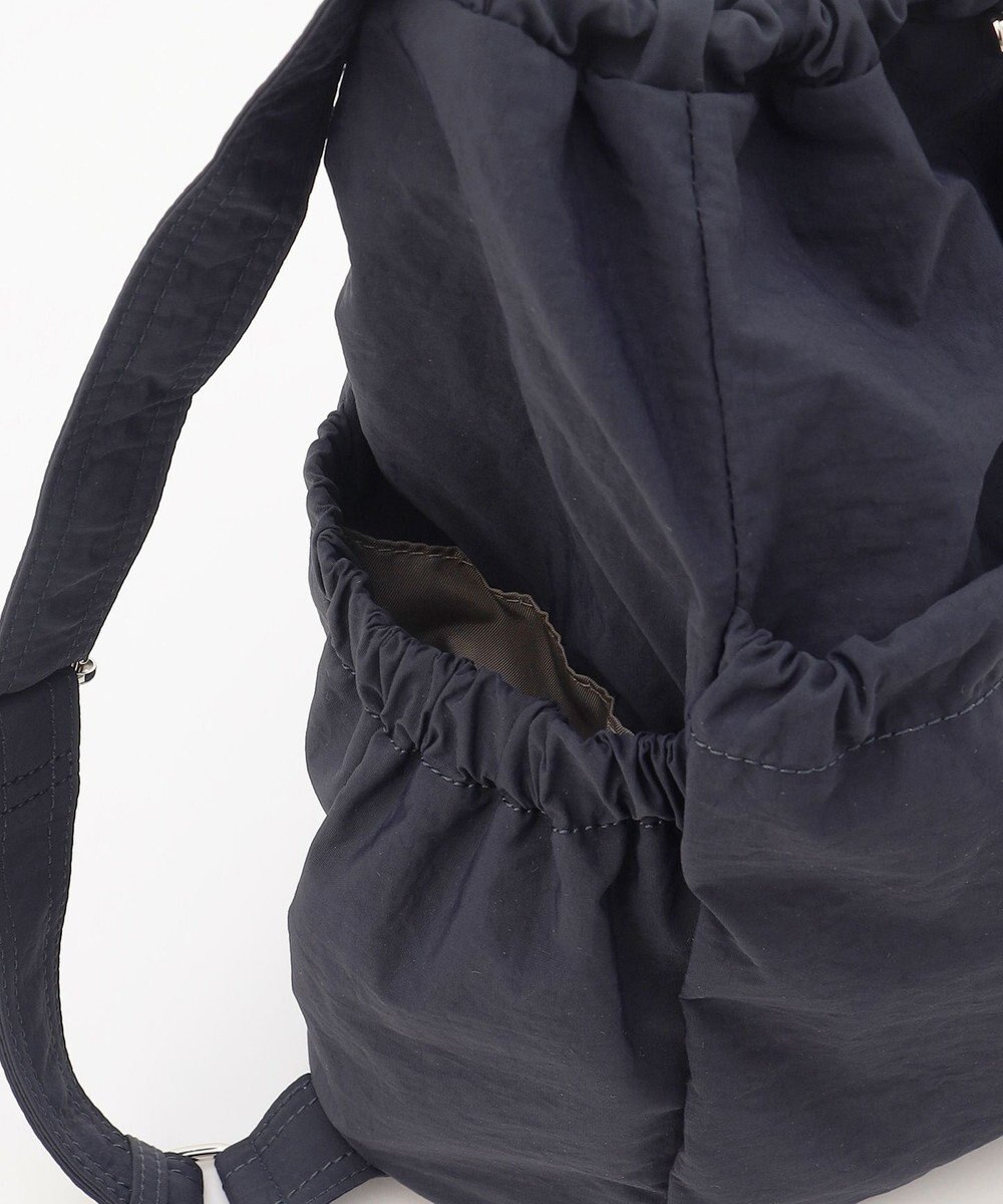 LA BAGAGERIE 【MONICA】クリンクルナイロン　ドロスト2WAYバッグ 