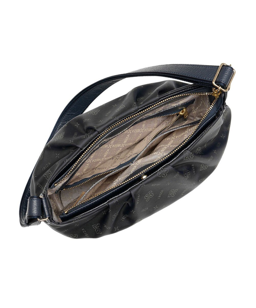 IBIZA ロゴナイロン　ショルダーバッグ 