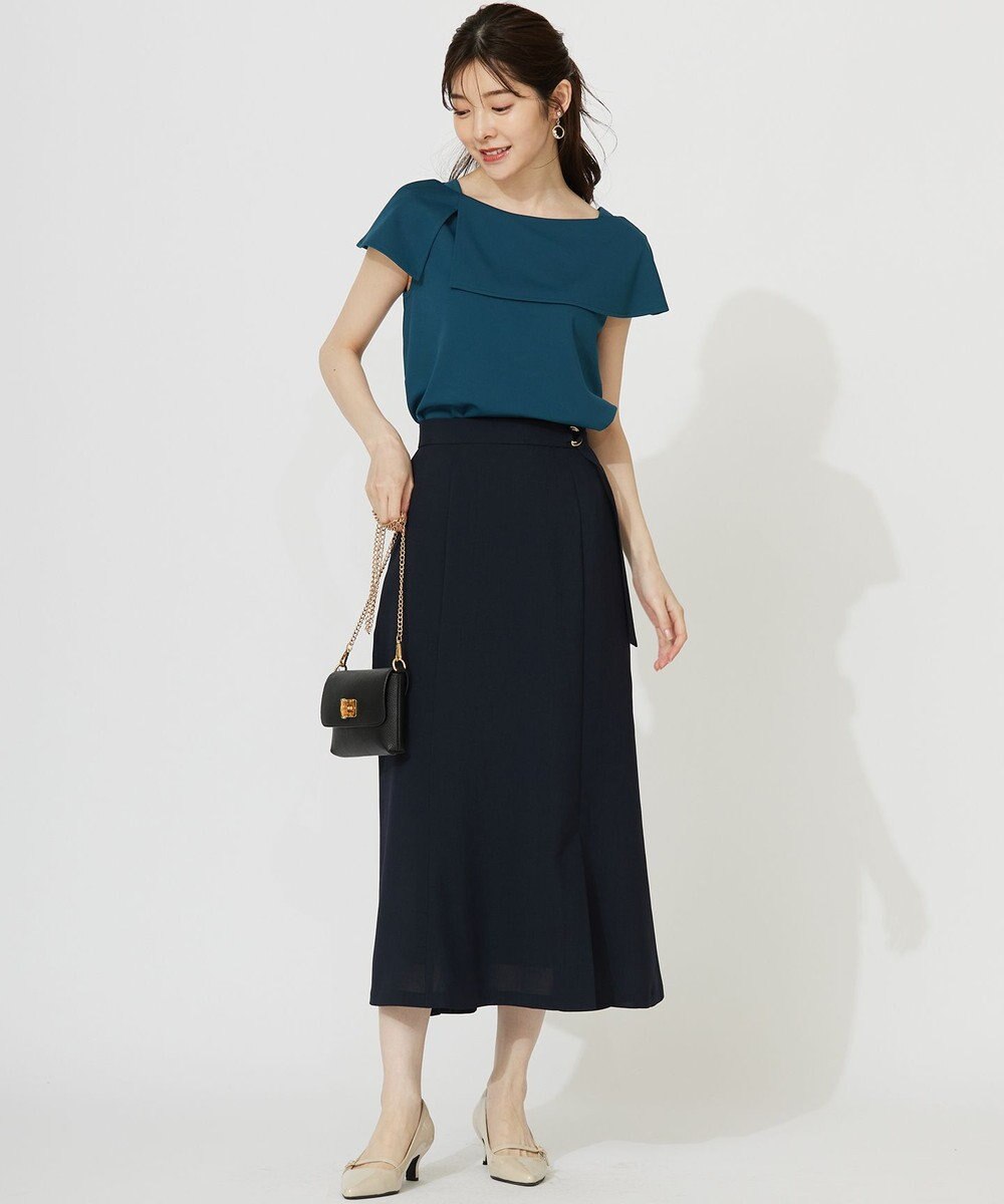 ANY SIS S ケープディテール カットソー 