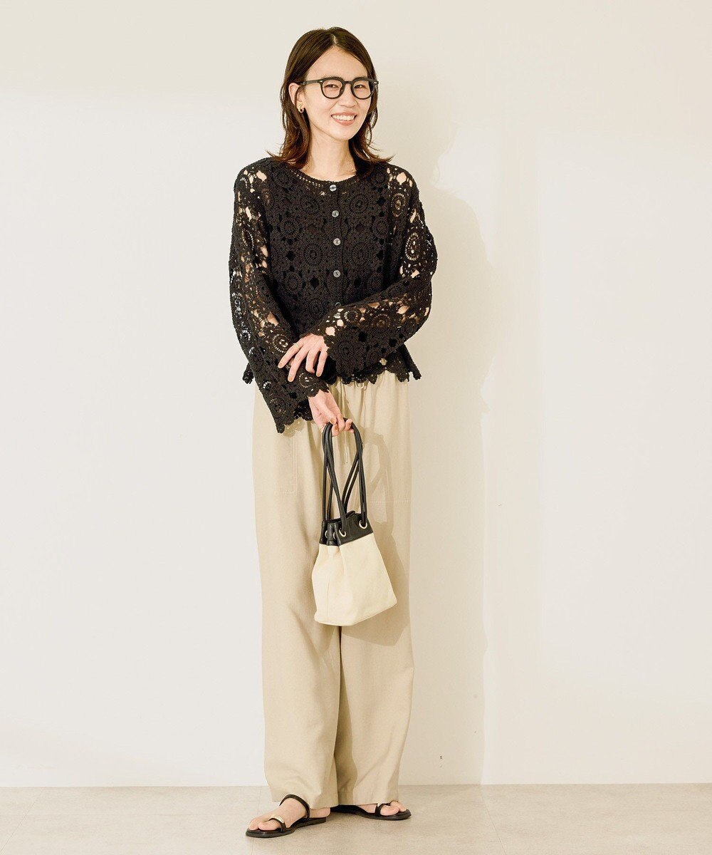 AMERICAN HOLIC トーションレースカーディガン 