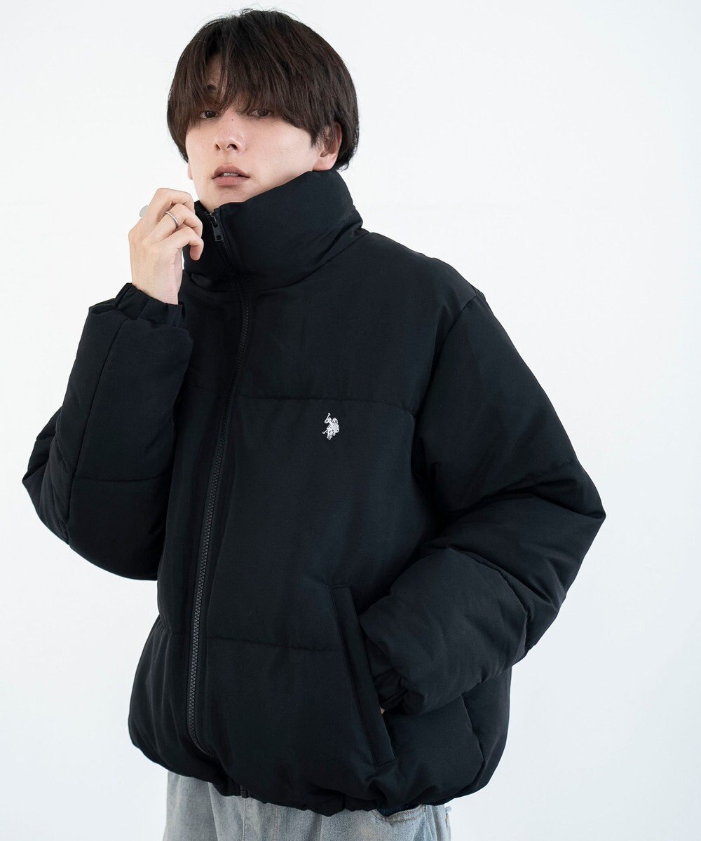WEGO 【WEB限定/Sサイズ新登場/お気に入り登録者数5万人越えの大人気アイテム】U.S. POLO ASSN.別注パデッドジャケット 