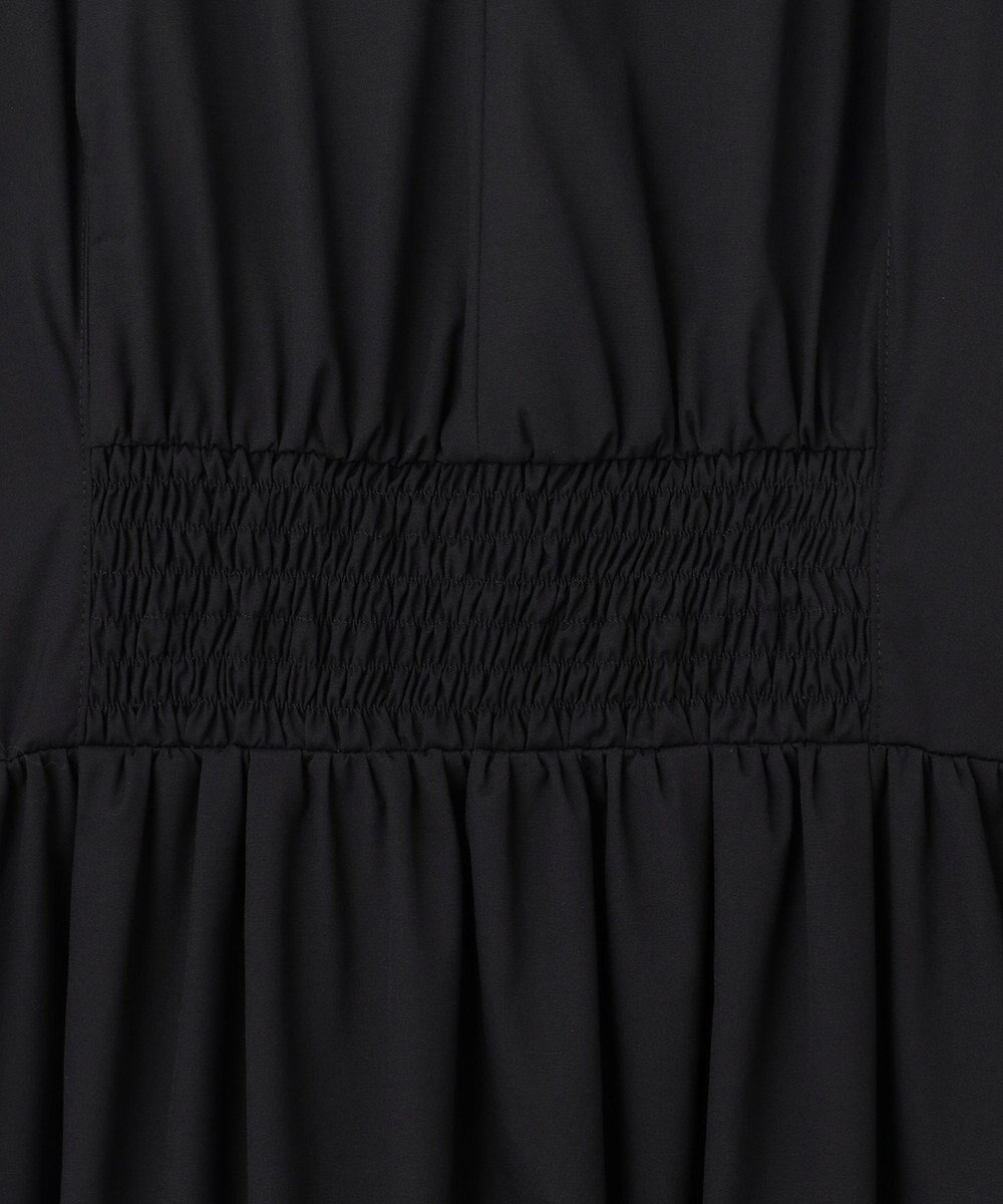 #Newans 【アイロンいらず】ウエストギャザーワンピース 