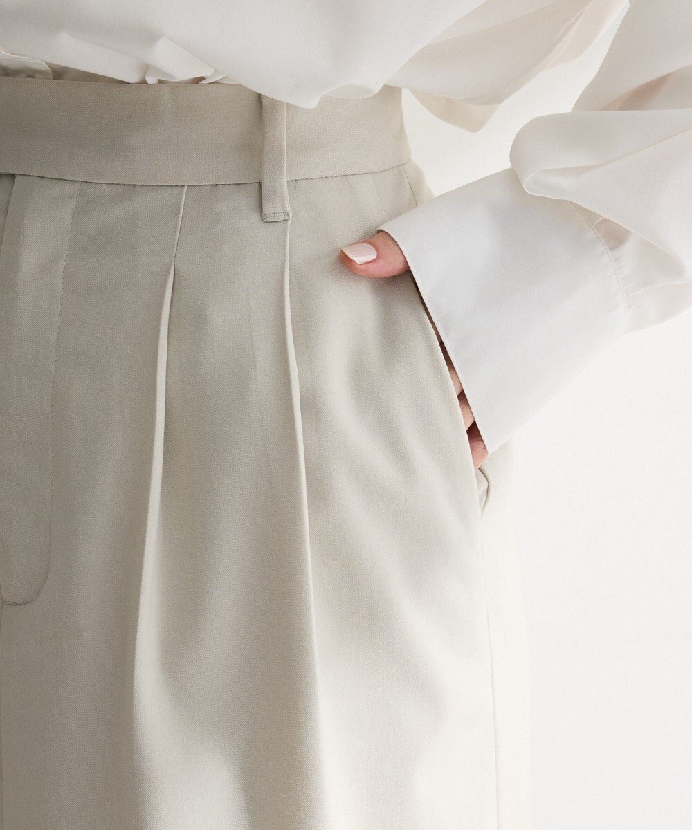 Green Parks イージーケアタック入りスカート 