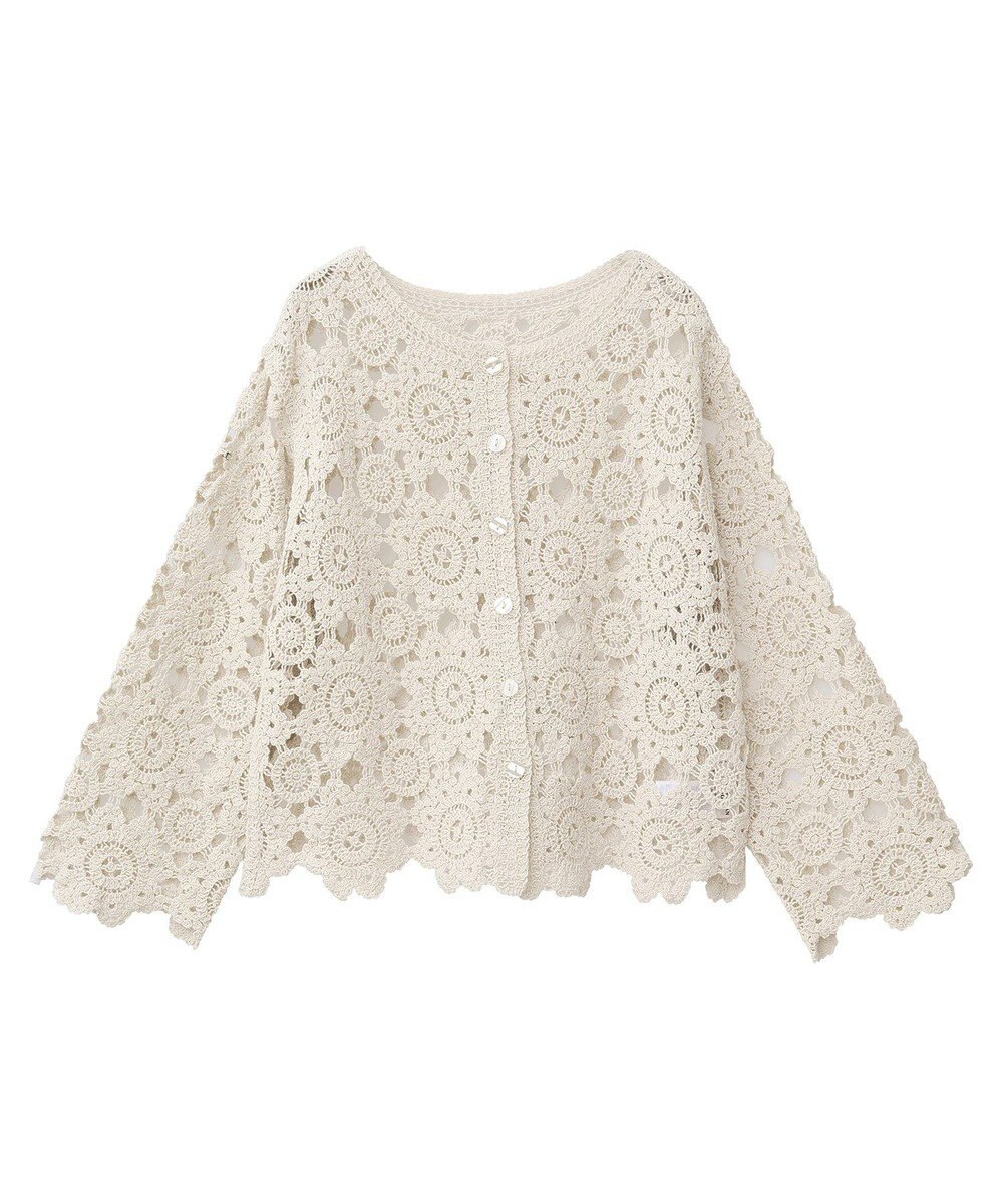 AMERICAN HOLIC トーションレースカーディガン 