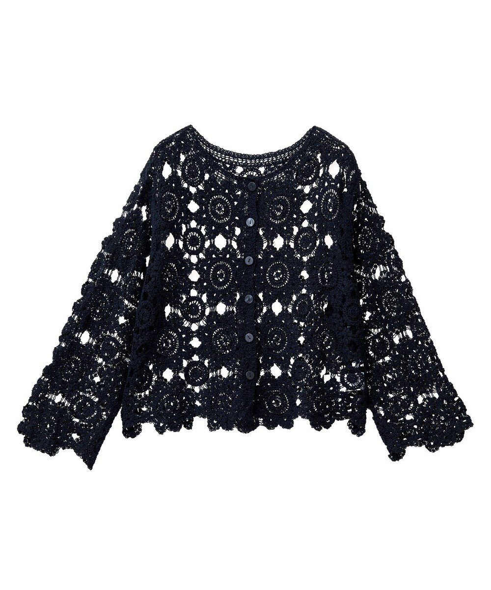 AMERICAN HOLIC トーションレースカーディガン 