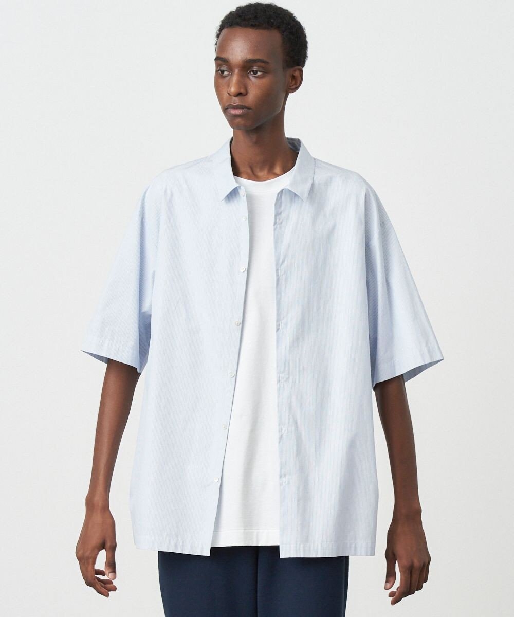 ATON SUVIN BROAD | オーバーサイズシャツ - UNISEX 