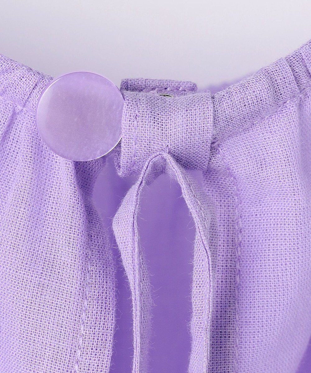 自由区 S ノースリーブコットン ブラウス 