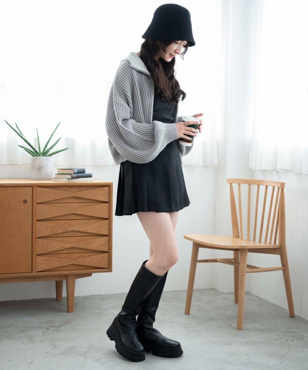 WEGO 【SCHOOLITEM】プリーツスカパン 