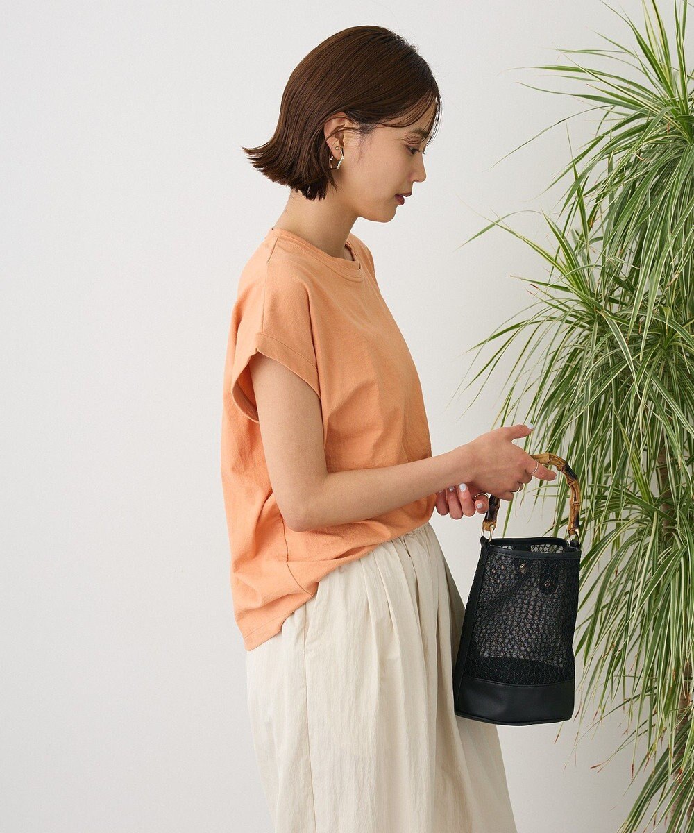 CRAFT STANDARD BOUTIQUE カットクレープクルーネックTシャツ 