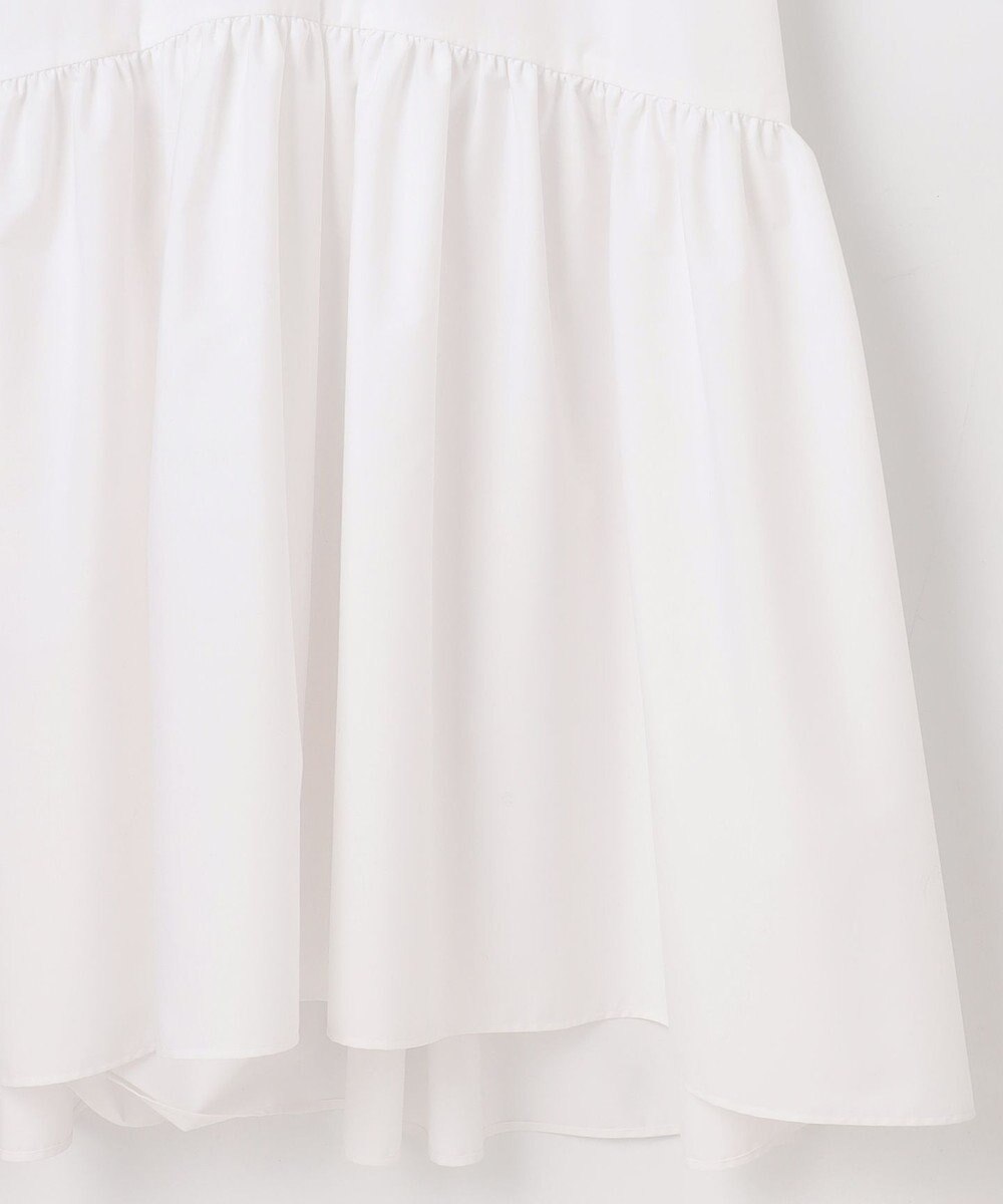 #Newans フレアヘムシャツワンピース 