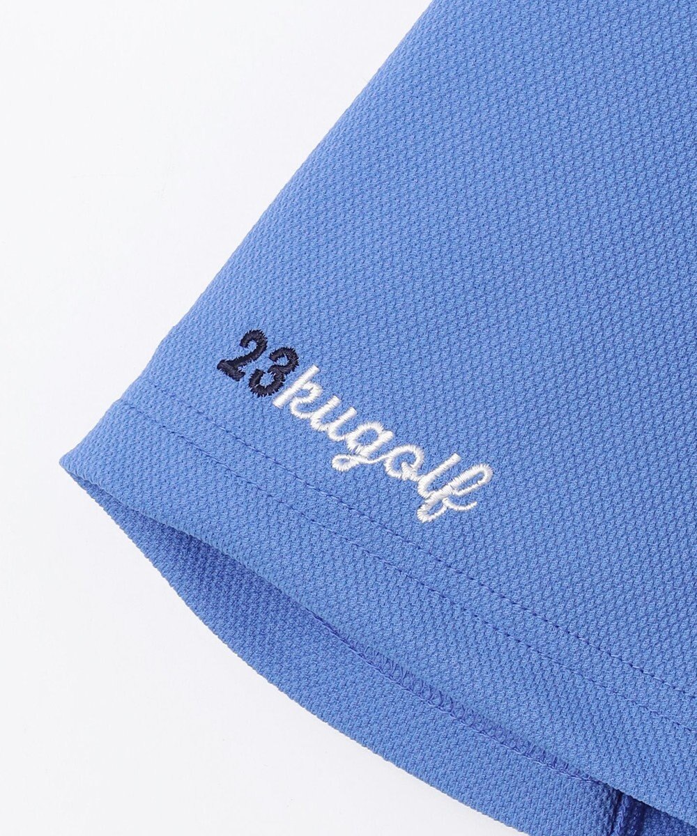 23区GOLF 【MEN】ハニカムライトカノコメッシュ衿ポロ 