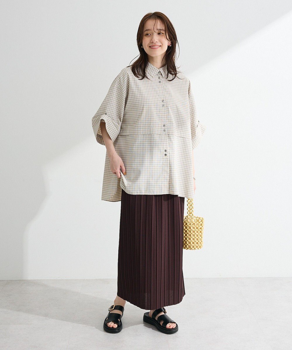 Green Parks プリーツスカート 