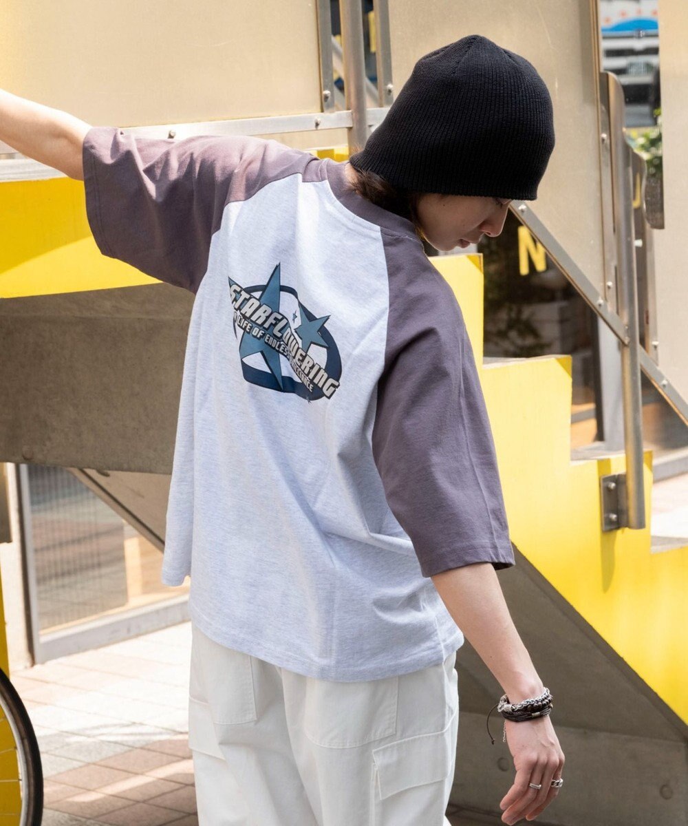 WEGO 【ユニセックス着用ITEM】ラグラングラフィックBIG　T（SS） 