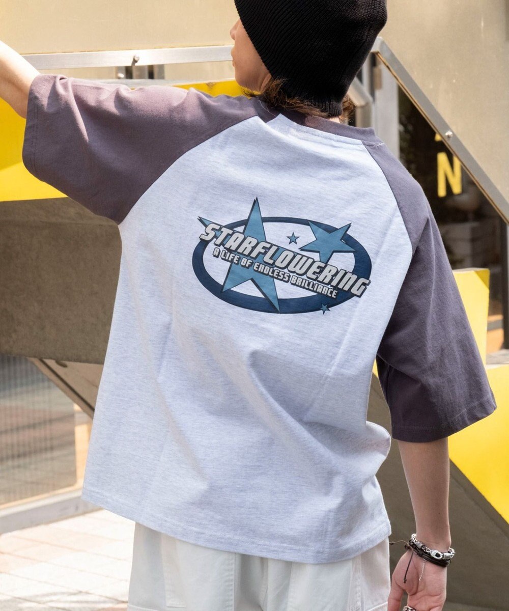 WEGO 【ユニセックス着用ITEM】ラグラングラフィックBIG　T（SS） 