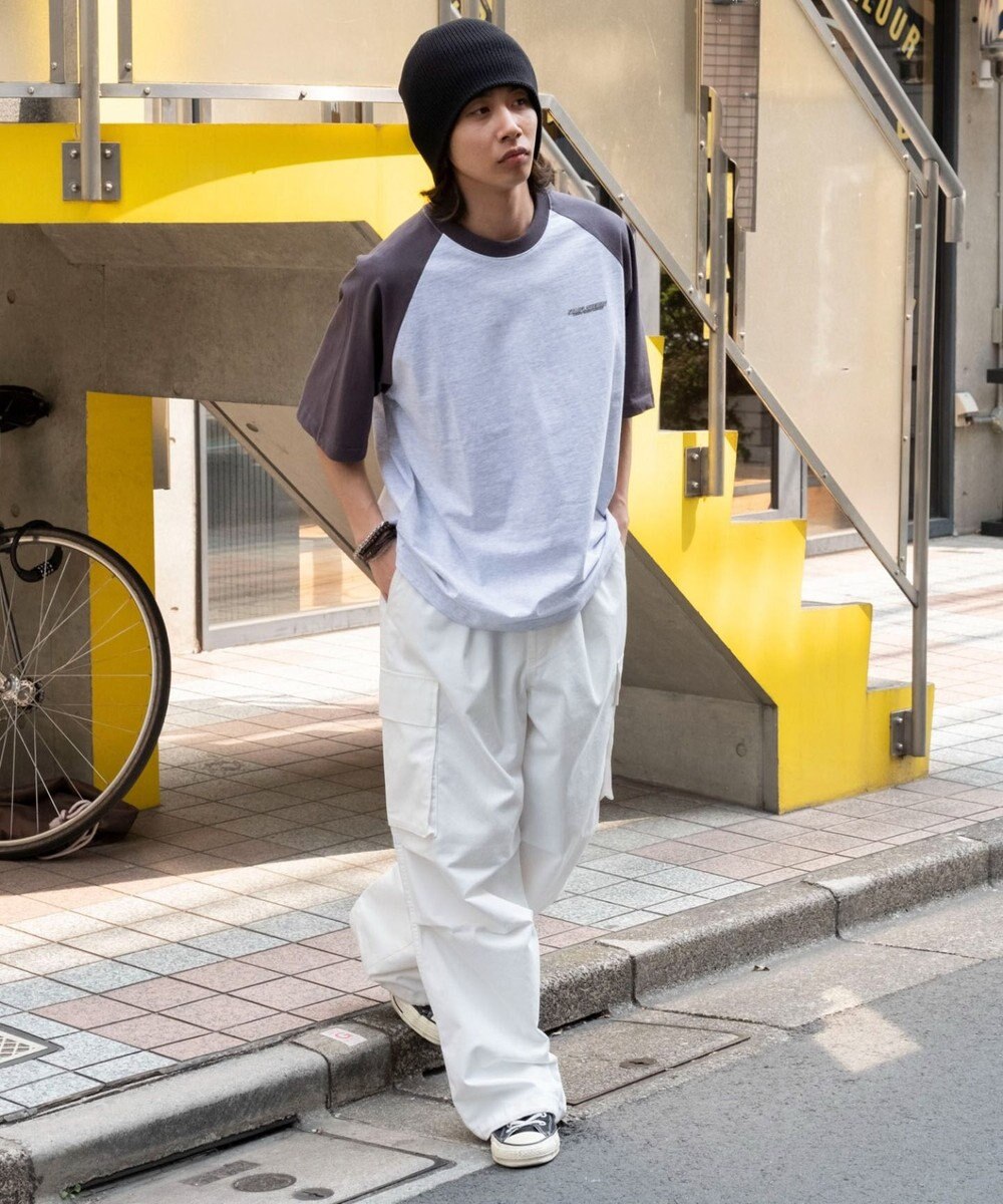 WEGO 【ユニセックス着用ITEM】ラグラングラフィックBIG　T（SS） 