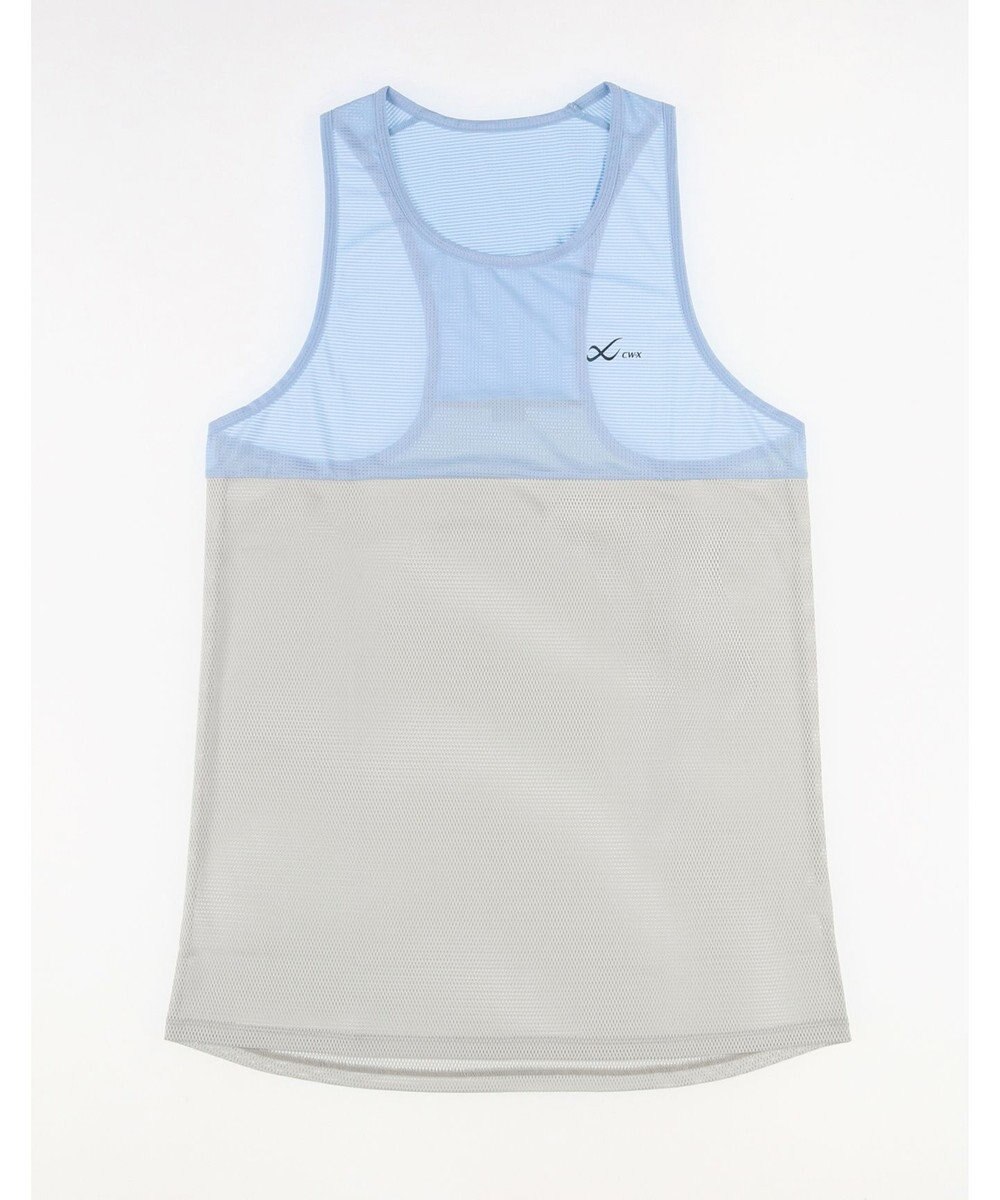 CW-X 【UNISEX】 CW-X ランニングシャツ メッシュ素材 涼しい着ごこち スポーツウェア ノースリーブ ユニセックス DLR160 /ワコール 