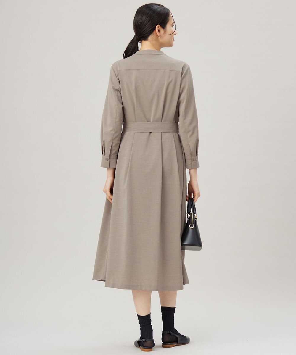 自由区 L 【接触冷感・UVカット・吸水速乾・洗える】ドライタッチファンクショナル ワンピース 