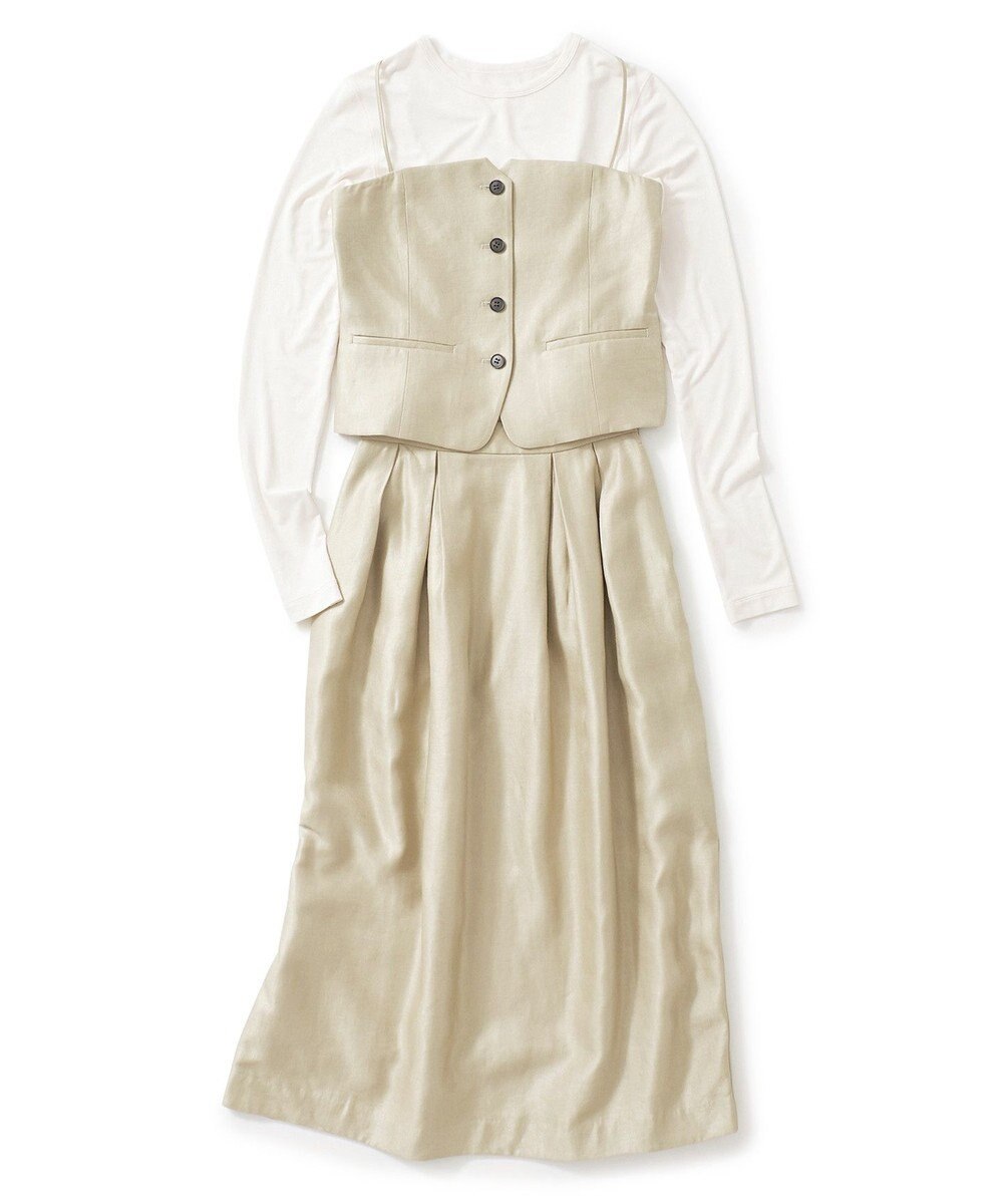 UNFILO 【STORY×UNFILOコラボ】ビスチェセットアップ 3点セット 