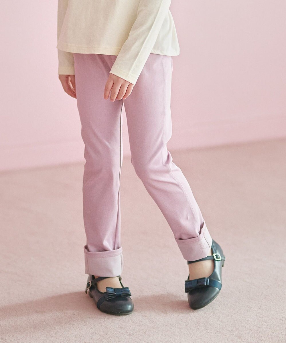 組曲 KIDS 【110-140㎝】ハートデニムニット パンツ 