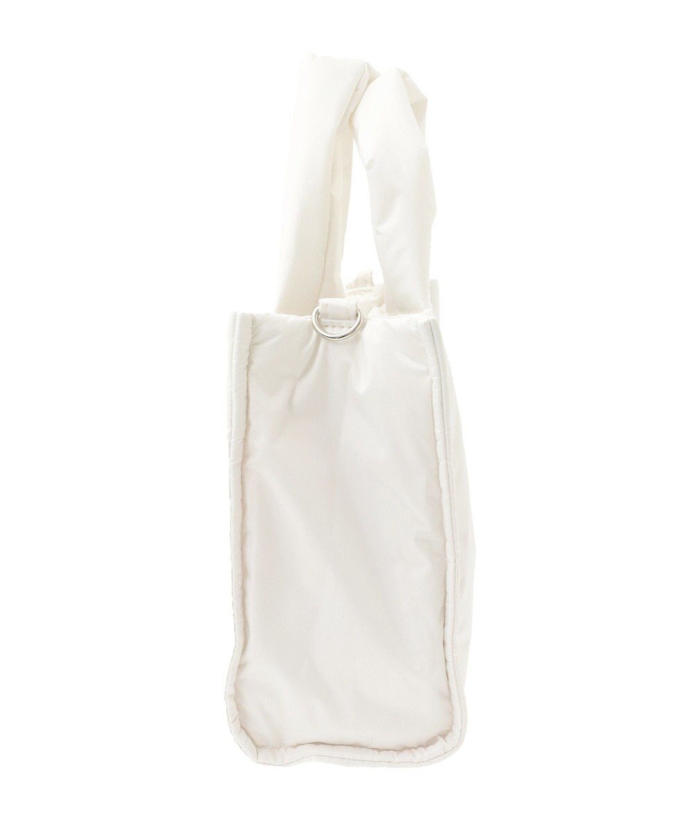 Maison de FLEUR リボン刺繍パファー2Wayトートバッグ 