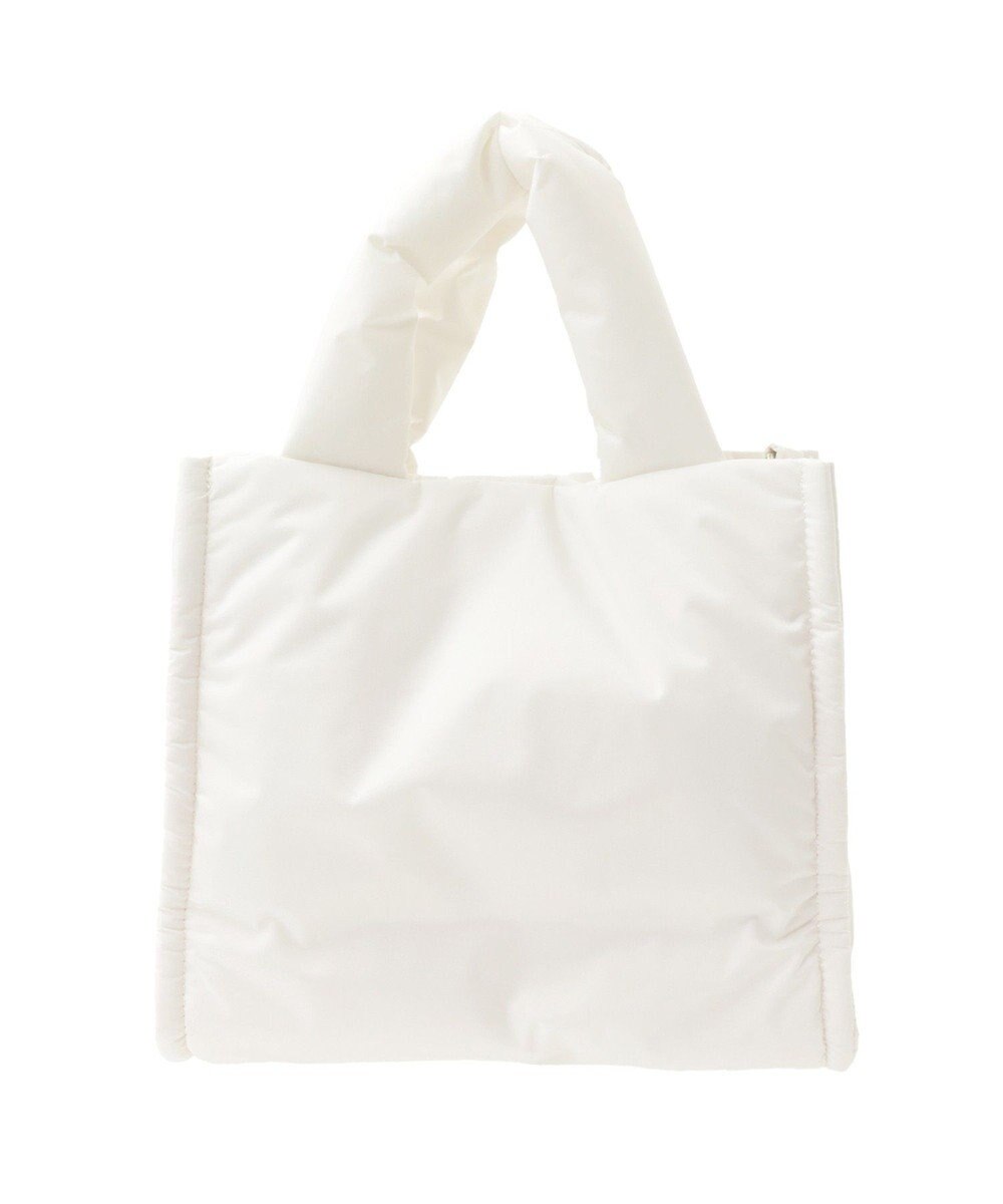 Maison de FLEUR リボン刺繍パファー2Wayトートバッグ 