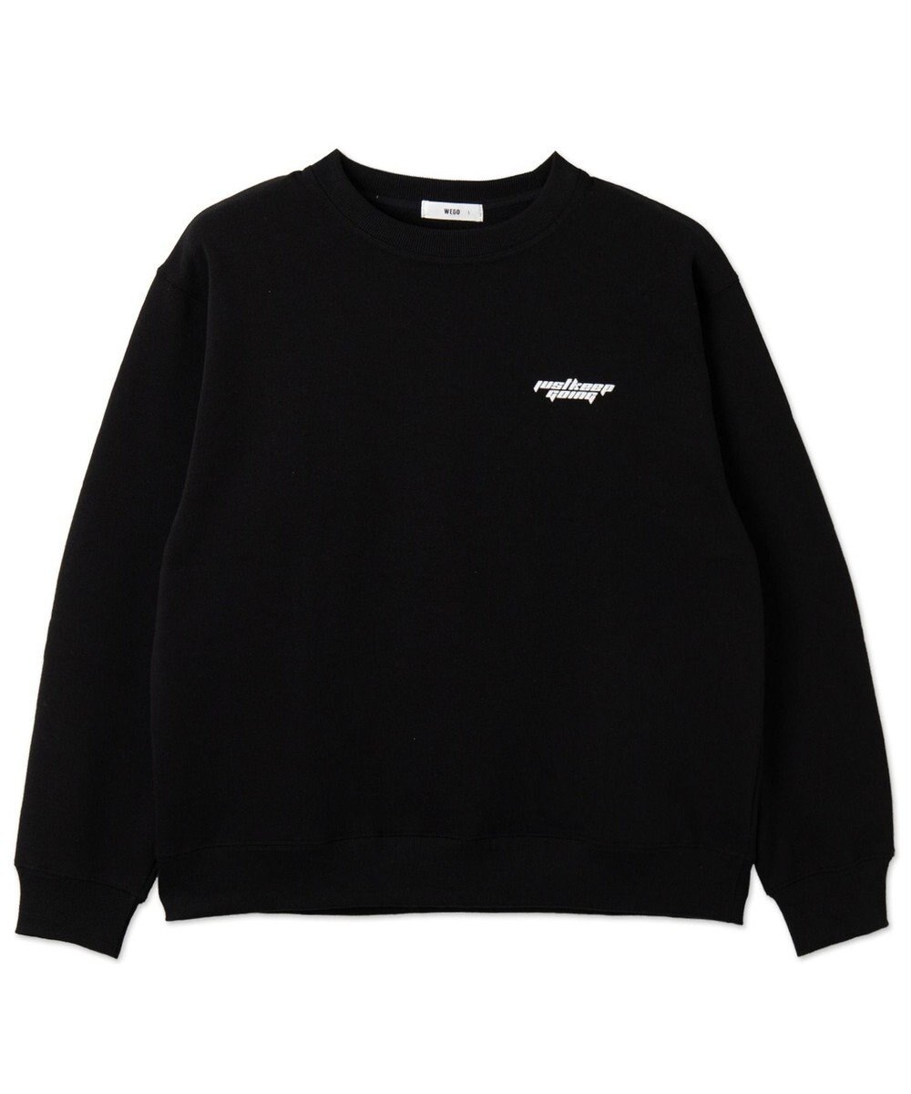 WEGO 【ユニセックス着用ITEM】リラックスフィットグラフィックプルオーバー 