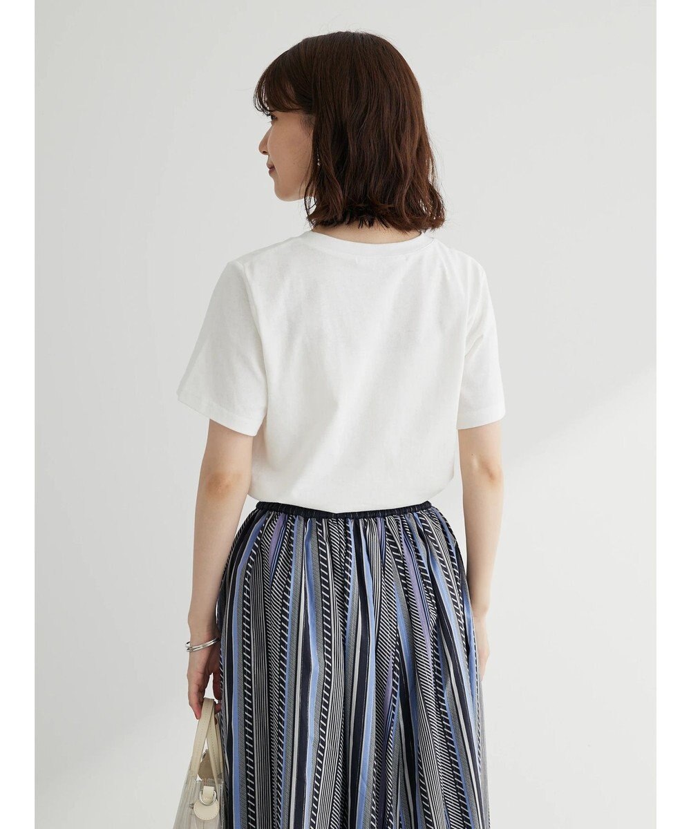 Green Parks ・ＲＡＹ　ＣＡＳＳＩＮ　パールドットロゴＴシャツ 