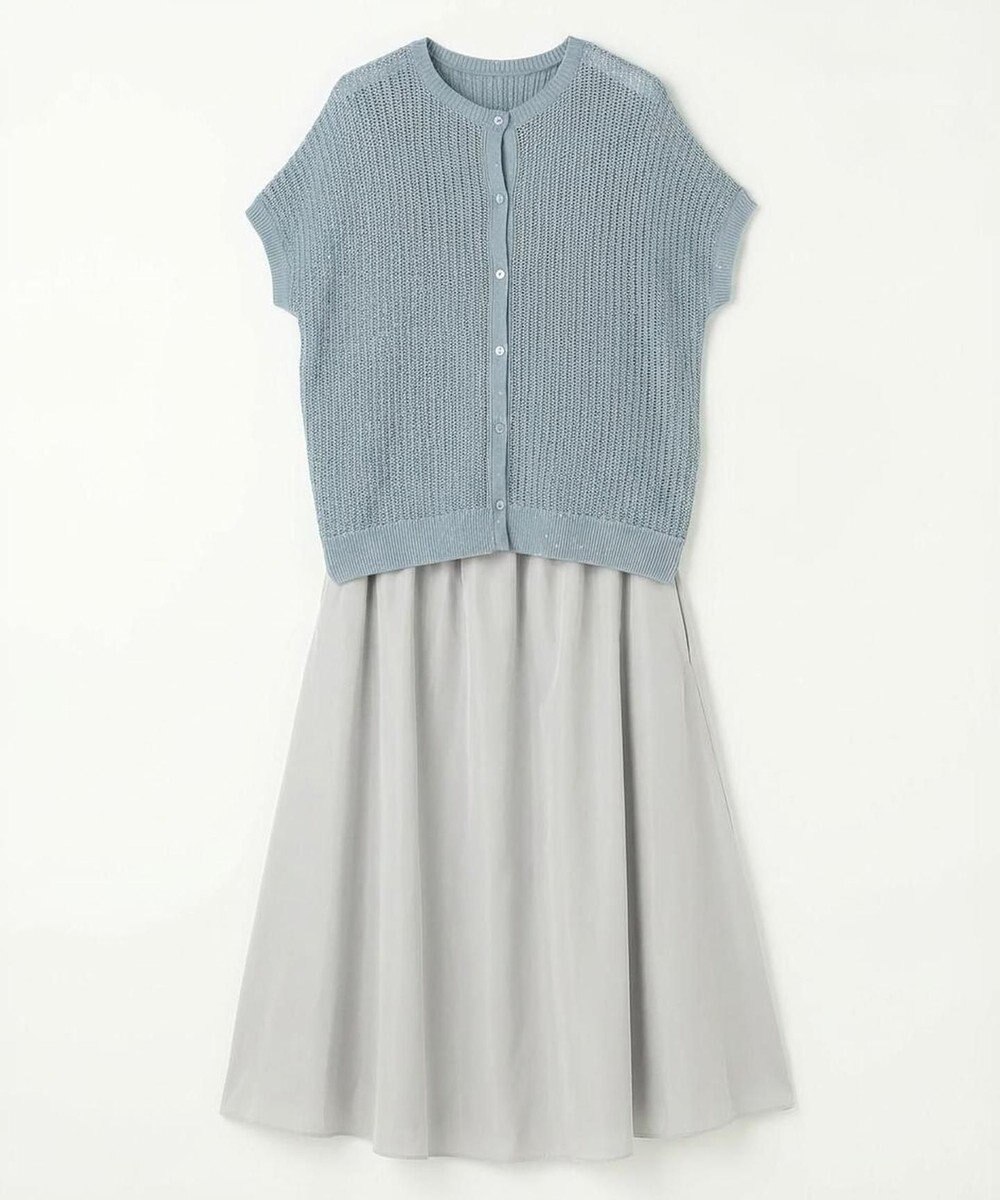 自由区 S 【WEB限定・2点SET・着回し3WAY以上】セットアップニット・スカート 