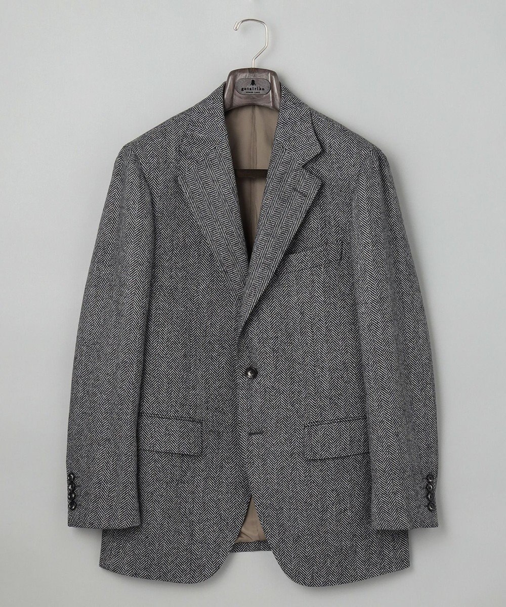 GOTAIRIKU 新色追加【一部ストレッチ】カシミヤブレンド 定番ツイードジャケット(25年モデル) 