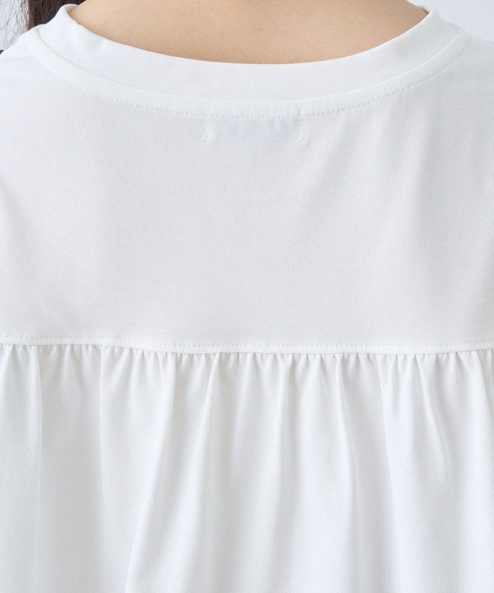 earth music&ecology 【接触冷感】バックギャザーＴｅｅ 