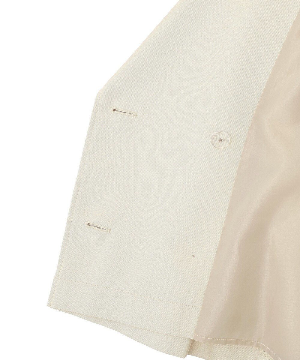 earth music&ecology 2WAYフードショートフレアトレンチ 