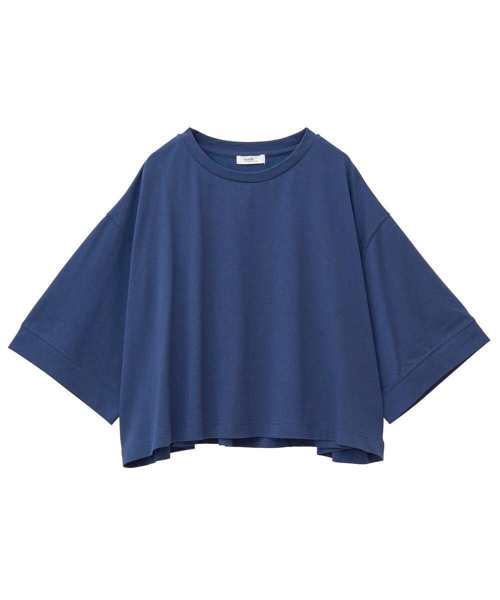 earth music&ecology 【接触冷感】バックギャザーＴｅｅ 