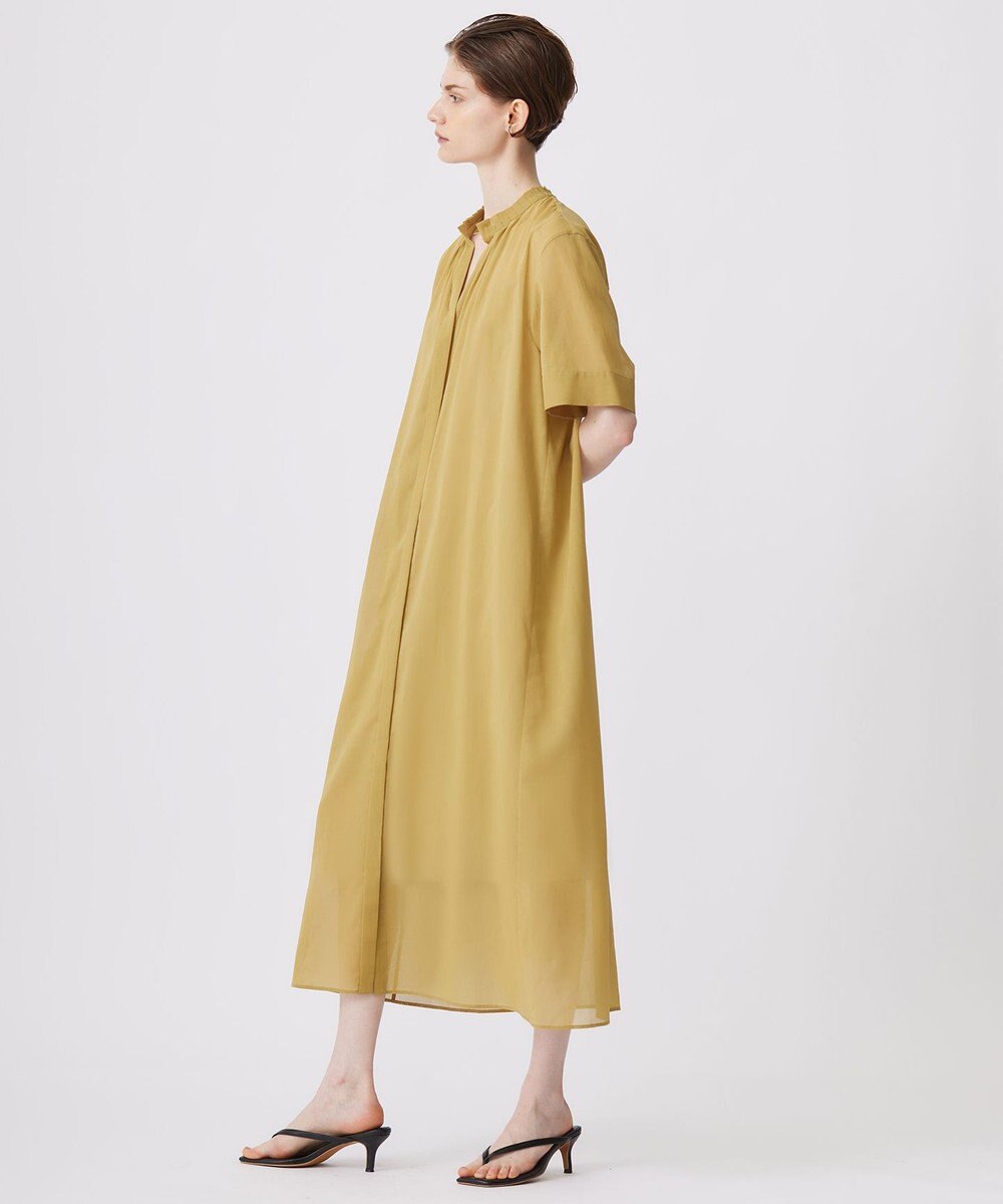 ICB 【洗える】ハイツイストコットンボイル ワンピース 