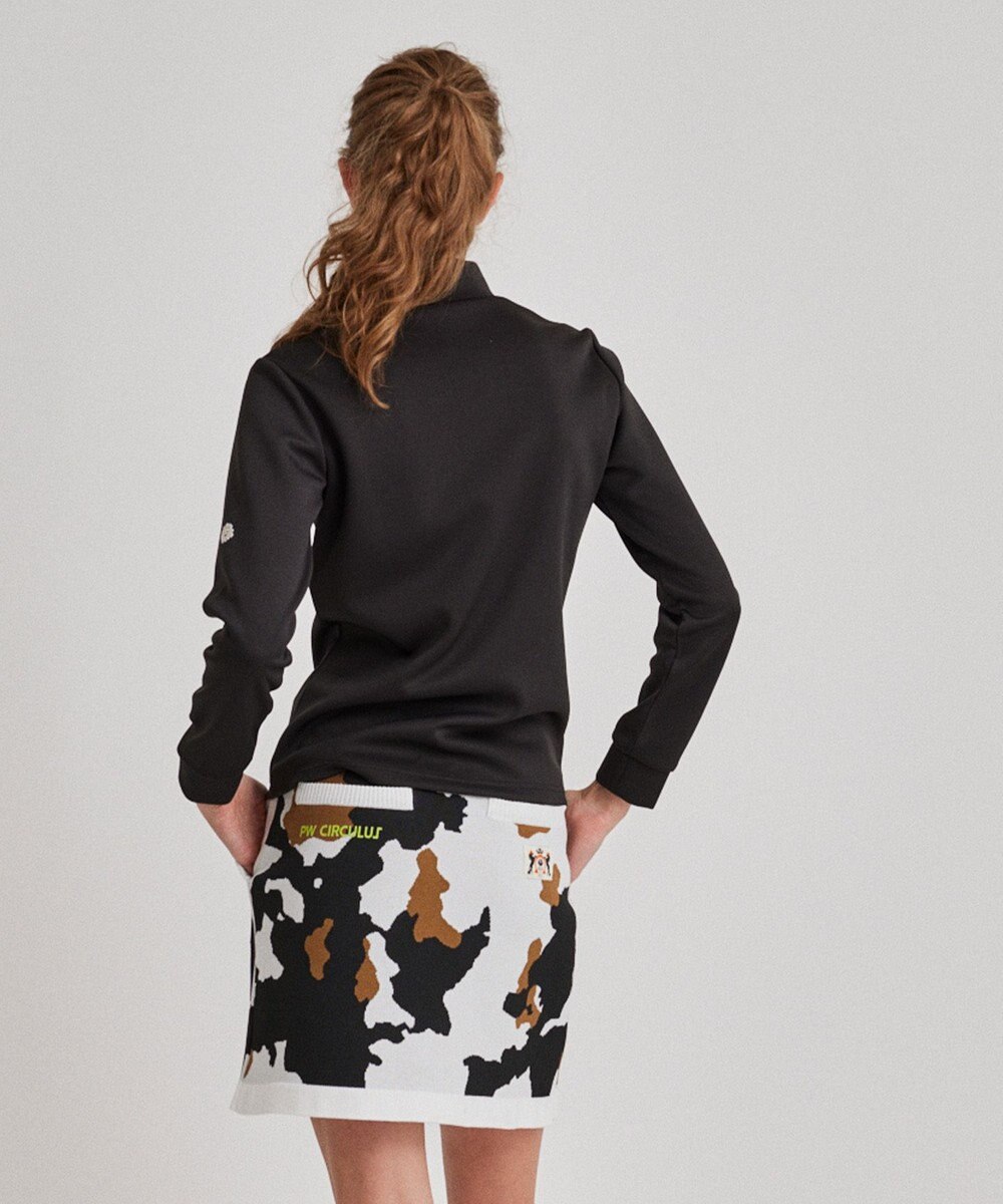 PW CIRCULUS 【ストレッチ / 快適 / 一枚でサマになる】【WOMEN】NEW ロングスリーブモック T 