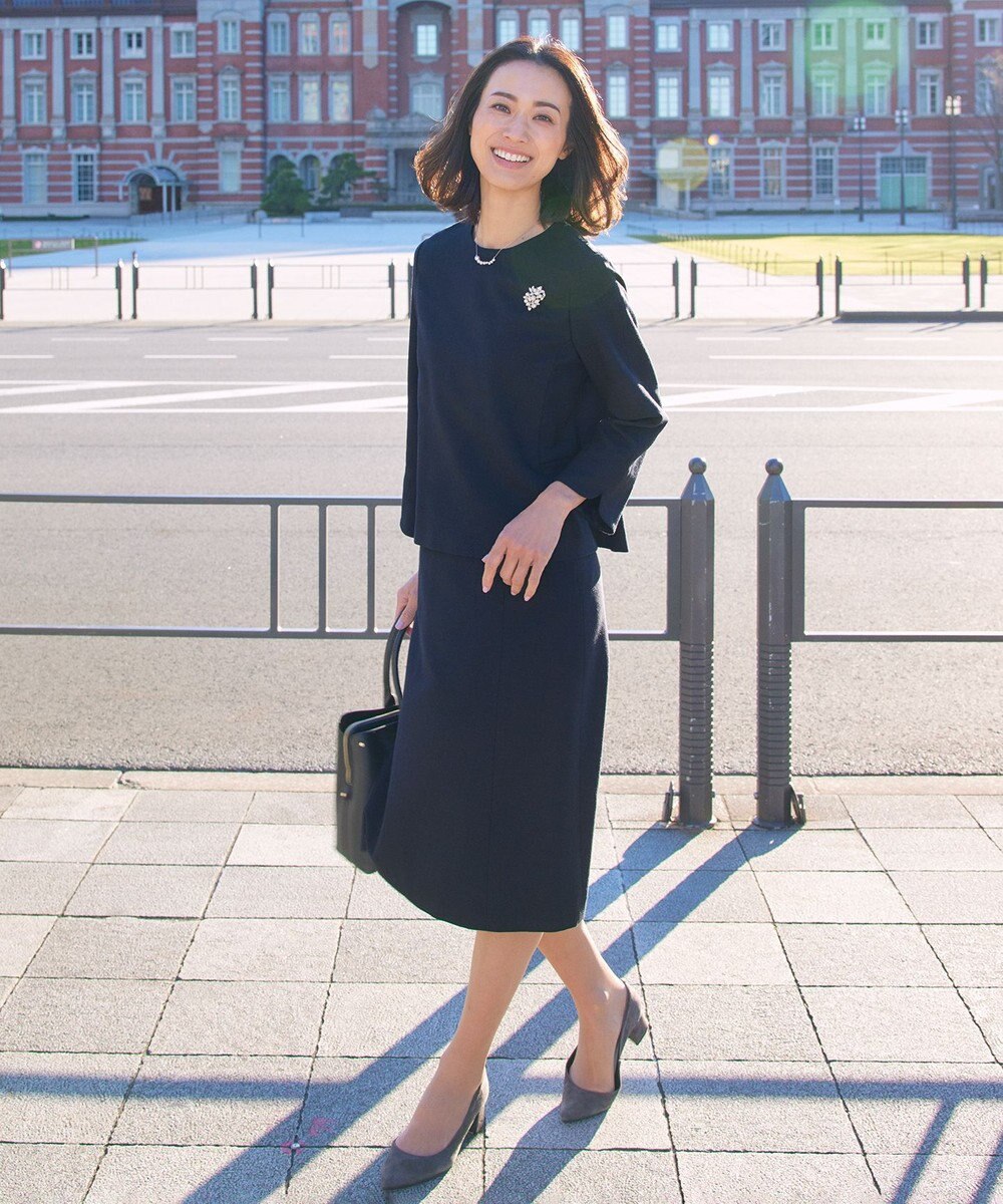 J.PRESS LADIES ショートパール ネックレス 