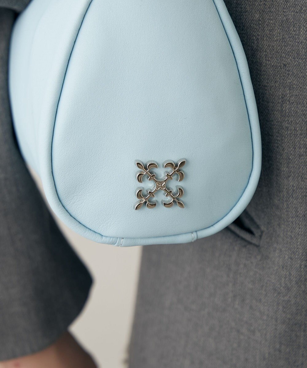 russet ソフトレザーロールショルダーバッグ(CE-1661) 