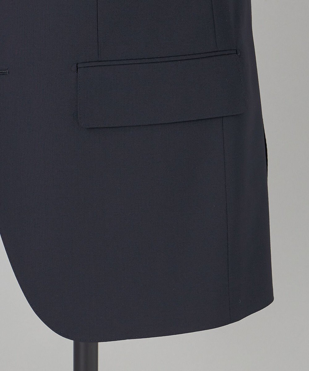 GOTAIRIKU 【オールシーズン対応】WOOL×POLYESTER ライトウェイト スーツ（ネイビー） 