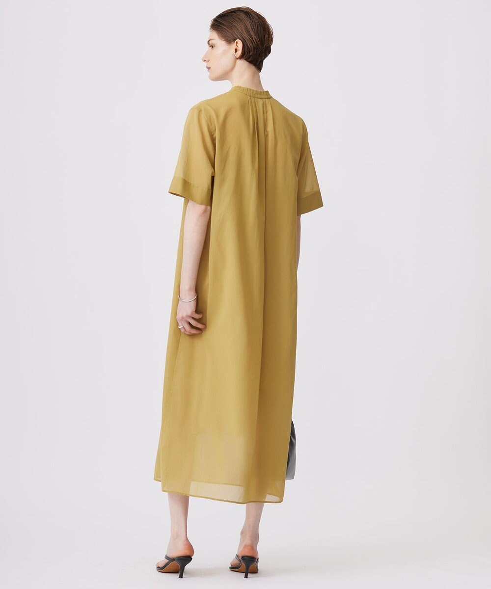 ICB 【洗える】ハイツイストコットンボイル ワンピース 