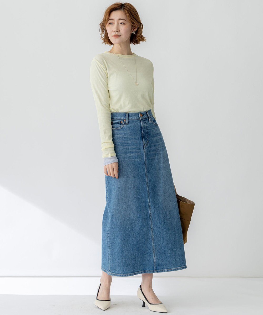 23区 【Oggi5月号掲載/洗える】シアー レイヤード TEE 