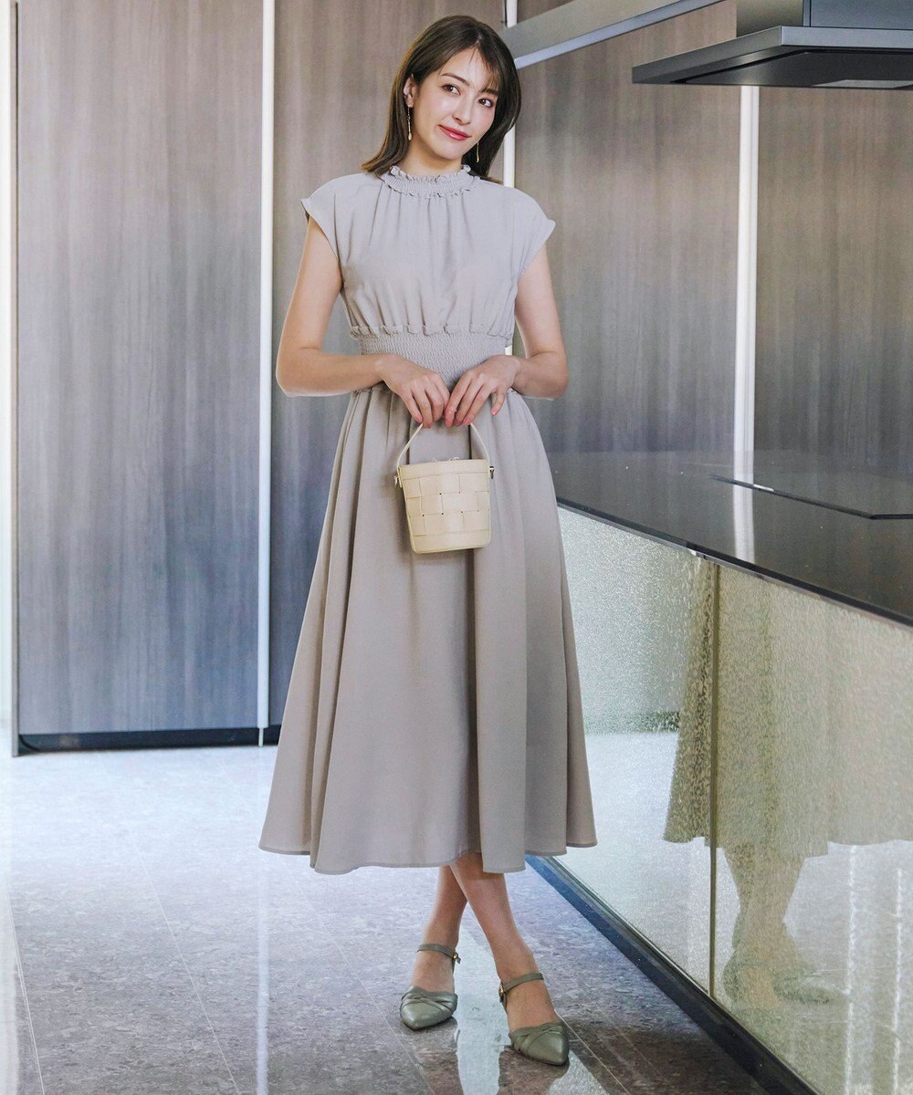 Tiaclasse  【ストラップ付き】編みこみミニバゲットバッグ 