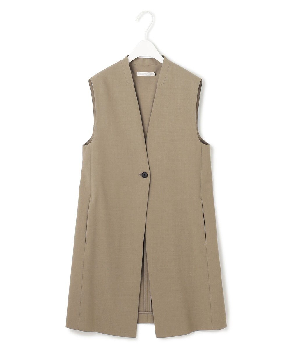 ICB 【洗える】ウール2WAYストレッチ ジレ 