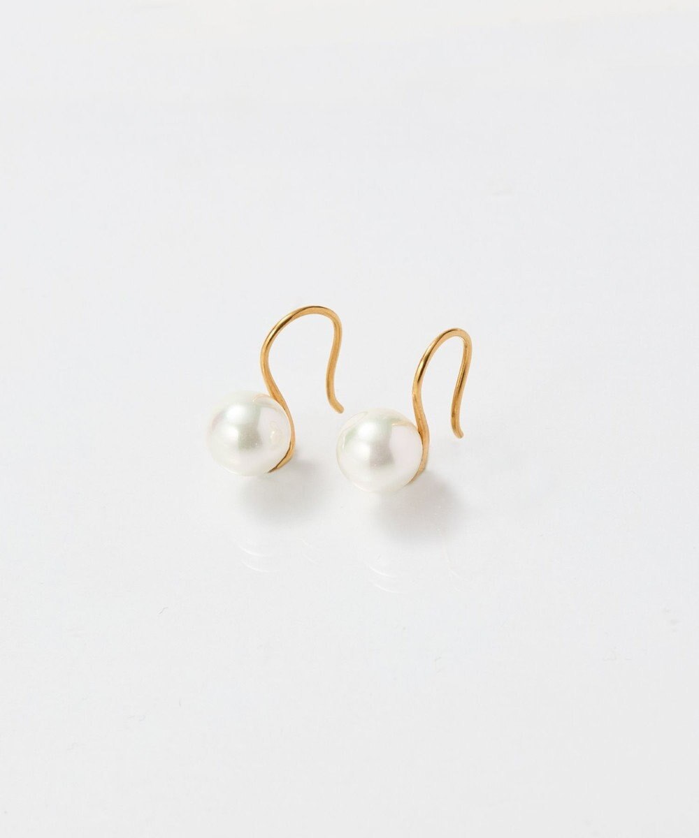 Phoebe 【金属アレルギー対応】デイリーパールフックピアス/サージカルステンレス 