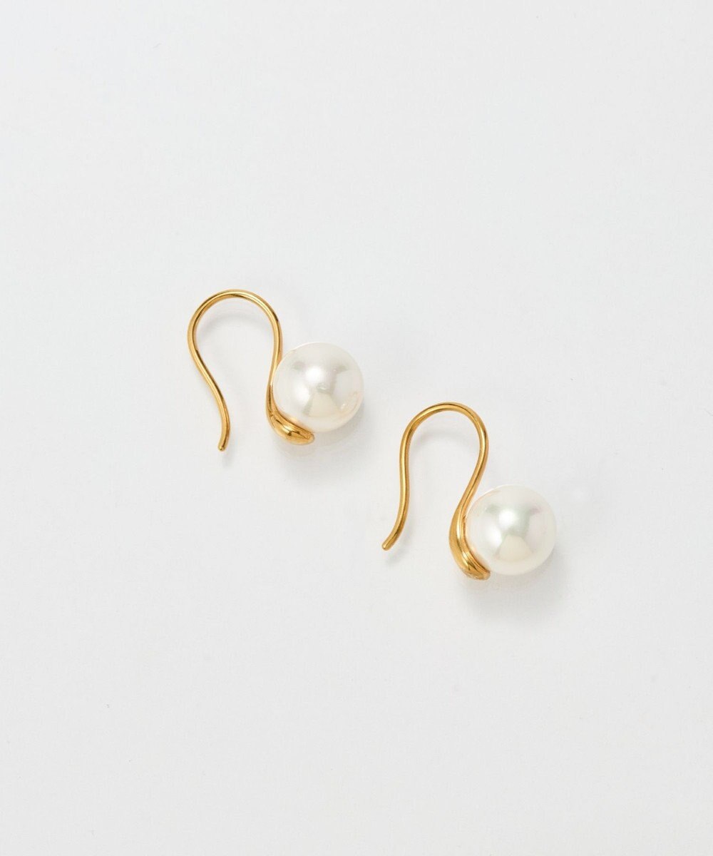 Phoebe 【金属アレルギー対応】デイリーパールフックピアス/サージカルステンレス 