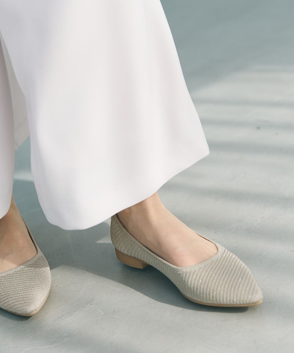 steppi フォルムフィット ポインテッド パンプス 