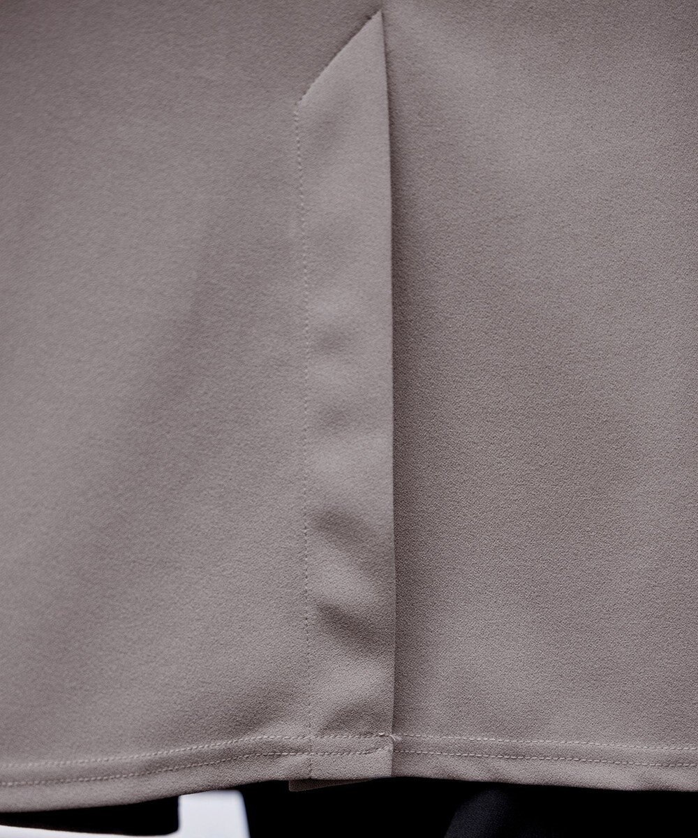 Tiaclasse 【洗える】バックタックロングジレ 