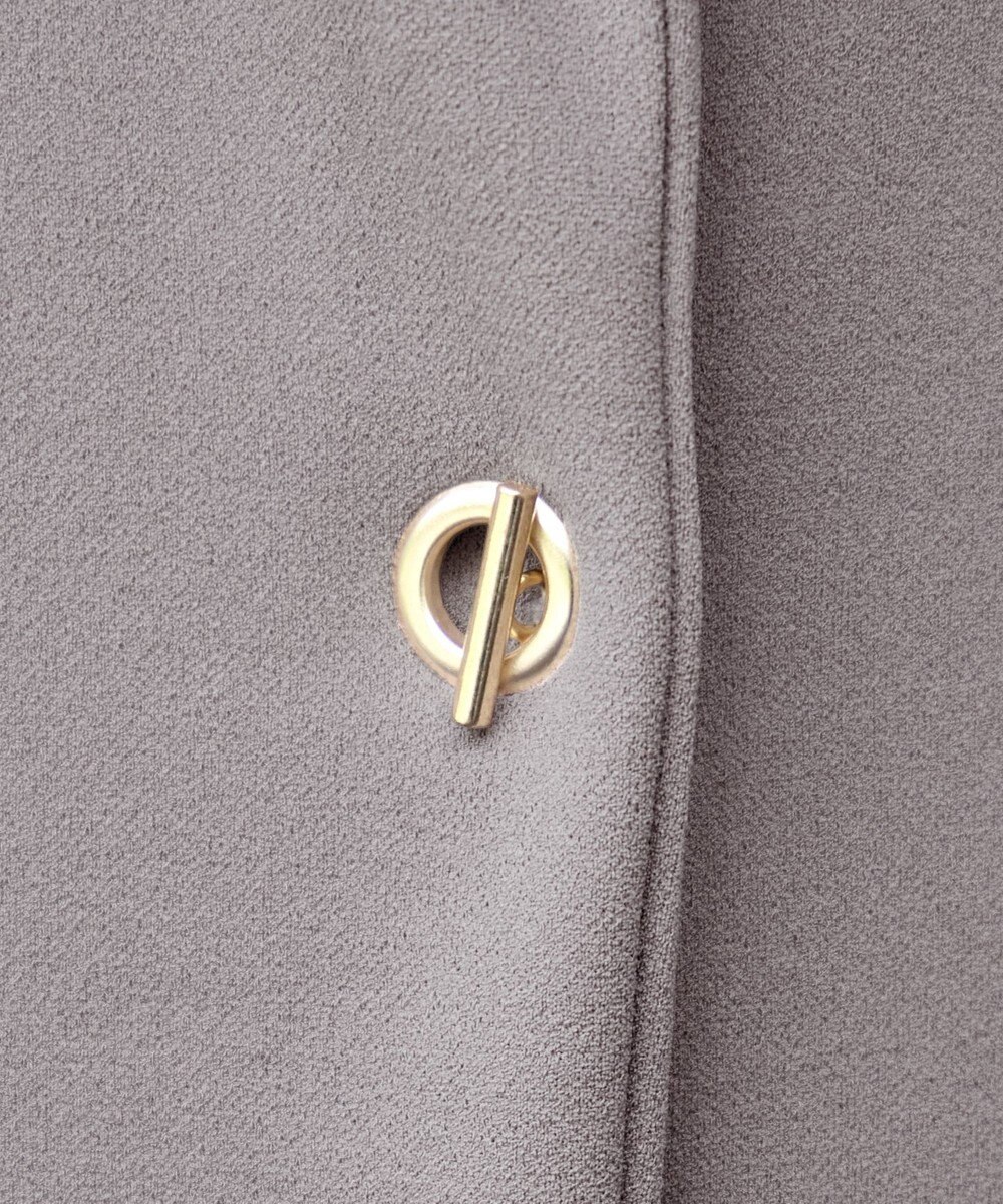 Tiaclasse 【洗える】バックタックロングジレ 