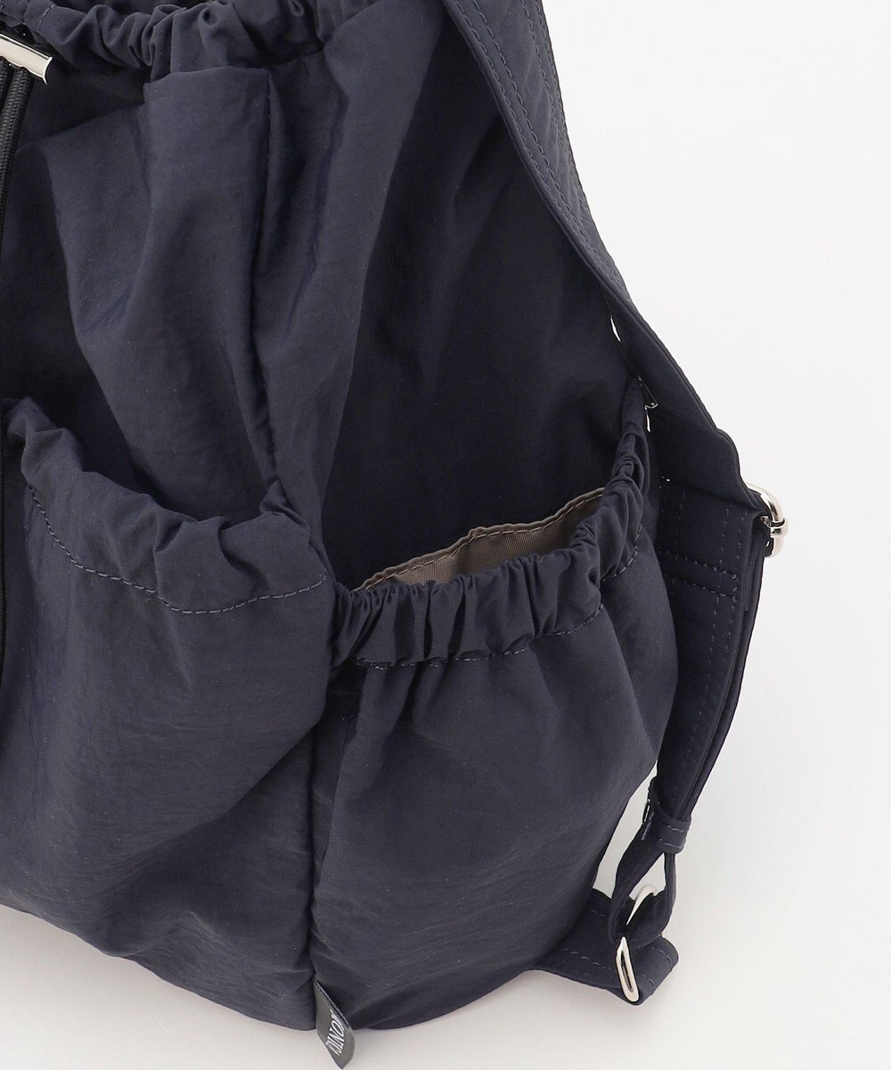 LA BAGAGERIE 【MONICA】クリンクルナイロン　ドロスト2WAYバッグ 