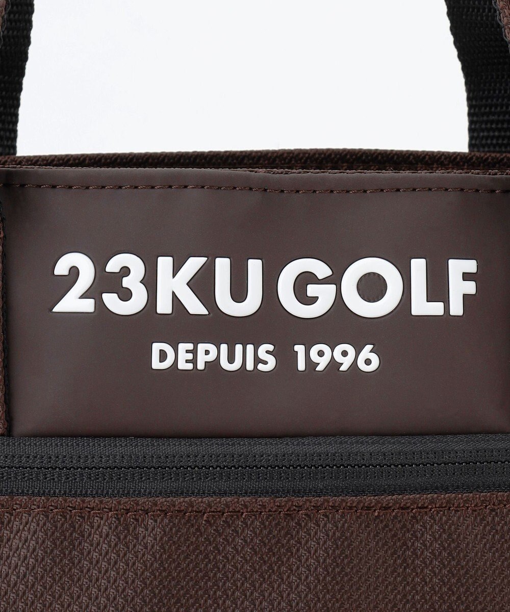 23区GOLF 【UNISEX】内側収納4か所の収納力、使い勝手も抜群なカートバッグ 保冷生地で夏場のラウンドにも最適 