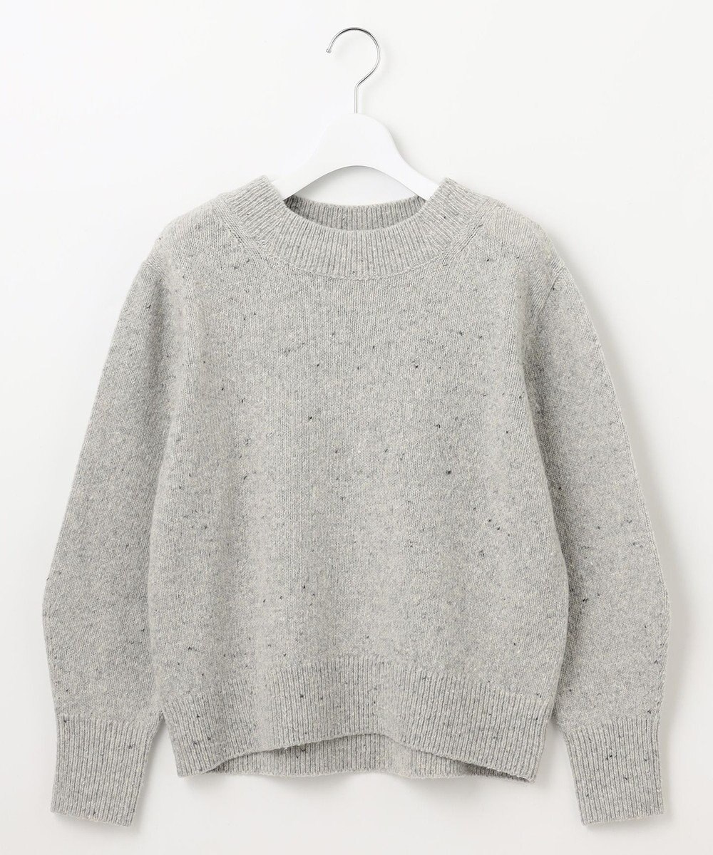 J.PRESS LADIES 【WEB限定・洗える】WOOLY NEP クルーネックニット 